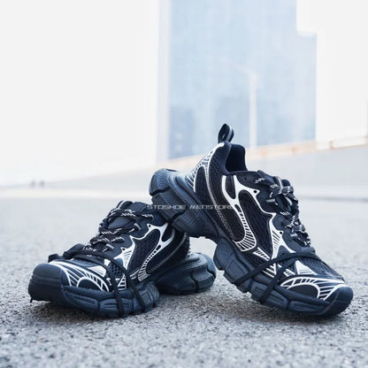Chaussures à semelles épaisses pour hommes et femmes, pointures 36 à 45. Paris 3XL. Chaussures « Dad Shoes » pour gagner en hauteur. Chaussures épaisées respirantes. Chaussures de sport décontractées.