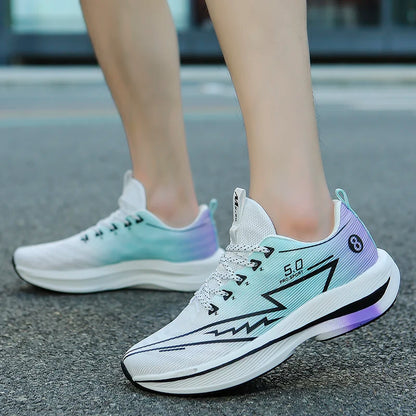 Men Sports Running Shoes Casual Marathon Lightweight Women's Comfortable Athletic Nonskid Walking Sneakers Outdoors Couple Shoes