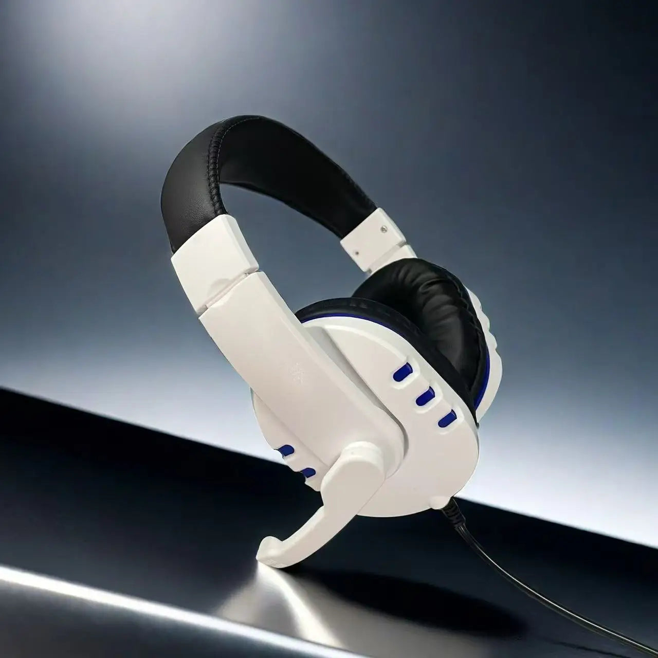 7260 Wired Headphones with Microphone – Gaming & Work Headset for PS4 PS5 Xbox One, Study & Meetings 3.5mm Jack Earphones