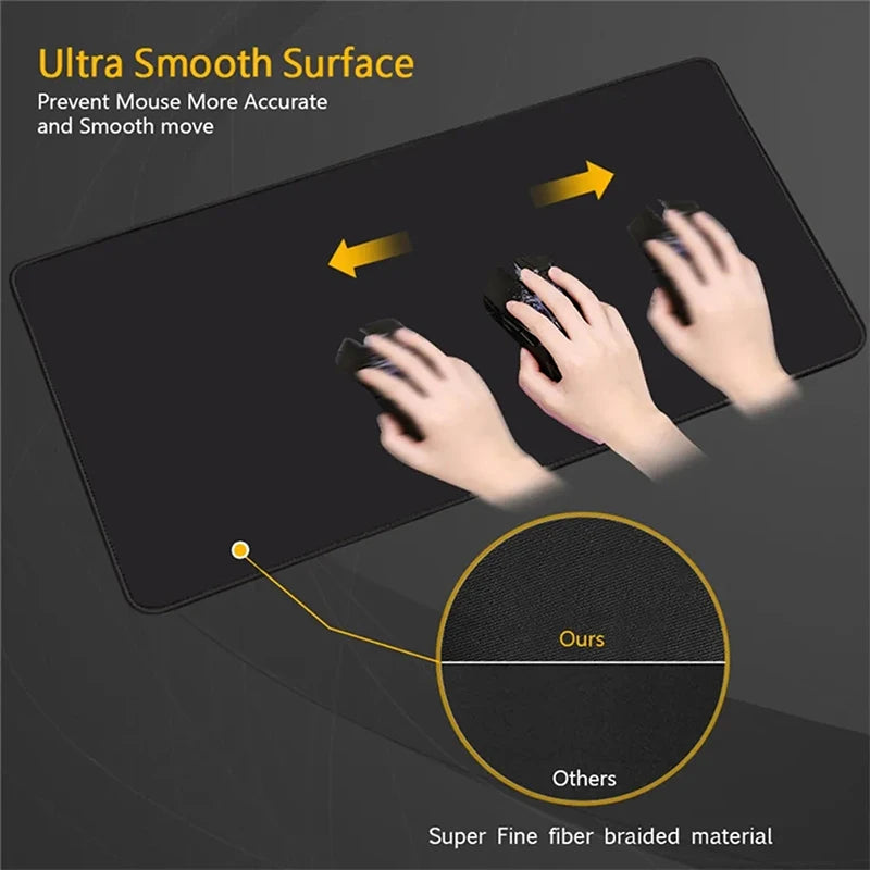 XXL Gaming Accessories Gamer Keyboard Desk Mat Non-Slip World of Warcraft Lich King Laptop Notebook Mousepad 900X400 Mouse Mats