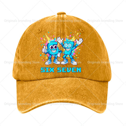 Steal A Brainrot 67 Children Baseball Cap Men Women Sun Hat New Adult Outdoor Sport Sunbonnet Retro Headgear Gift Hot Sales