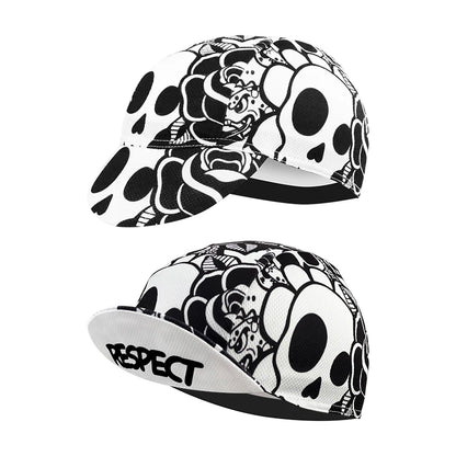Red Retro Cycling Cap Black Series Most Popular Polyester Cycling Caps Sports Quick Dry Bicycle Hat Men Women Wear Absorb Sweat
