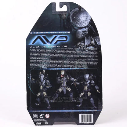 NECA AVP Alien vs. Predator Chopper Celtic Scar Predator 7" Action Figure Joint Movable Model Toy