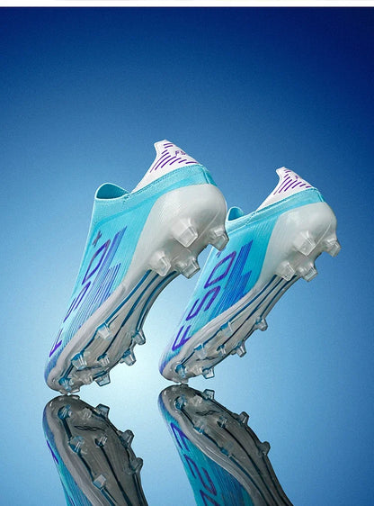 Nouvelles chaussures de football pour hommes, crampons, baskets légères de haute qualité, pour l'entraînement sur gazon, bottes de football très vendues, antidérapantes, mi-hautes, pour l'extérieur.