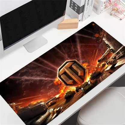 HD Custom World of tanks Large Game Mousepad Large SIze Anime Mouse Pad Personalized for CS GO Zelda World of warcraft Desk Mats