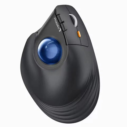 ProtoArc EM05NL Ασύρματο ποντίκι trackball επαναφορτιζόμενο Bluetooth, εργονομικό κάθετο ποντίκι rollerball για υπολογιστή, iPad, Mac, Windows