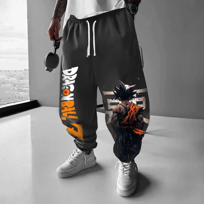 2026 Pantalon de survêtement d'été tendance pour homme, imprimé Dragon Ball Z (anime japonais) avec Majin Buu, style Harajuku Y2K, streetwear, leggings d'extérieur