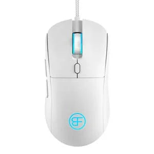 USB Wired Optical Mouse Ergonomic Gaming Mouse, 7200 DPI Wired USB Mouse with 6 Programmable Buttons, RGB Wired Mouse for PC, Laptop, MacBook & Computer