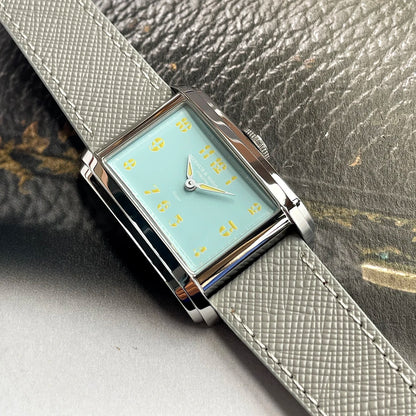 New MERKUR NH05 Rectangle Retro Casual Watch for Men Business Series Automatic Chorded Watch Relogio Sapphire White Watch