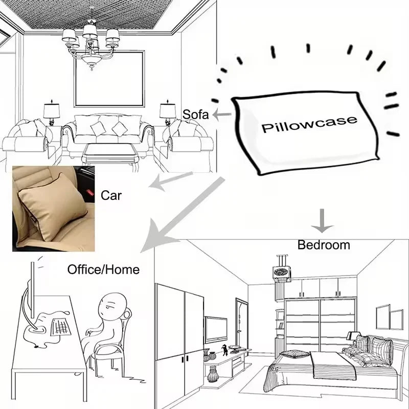 Furious Kratos game God of War  Pillow Case Pillow Case Living Room Sofa Cushion Cover Suitable For Home Bedroom Room Decoration