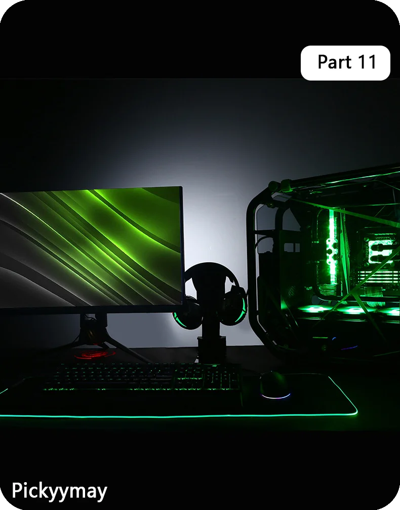 Space Large RGB Mouse Pad Gaming Mousepad LED Mouse Mat Gamer Mousemats Table Pads PC Desk Mat RGB Keyboard Mat XXL 90x40cm