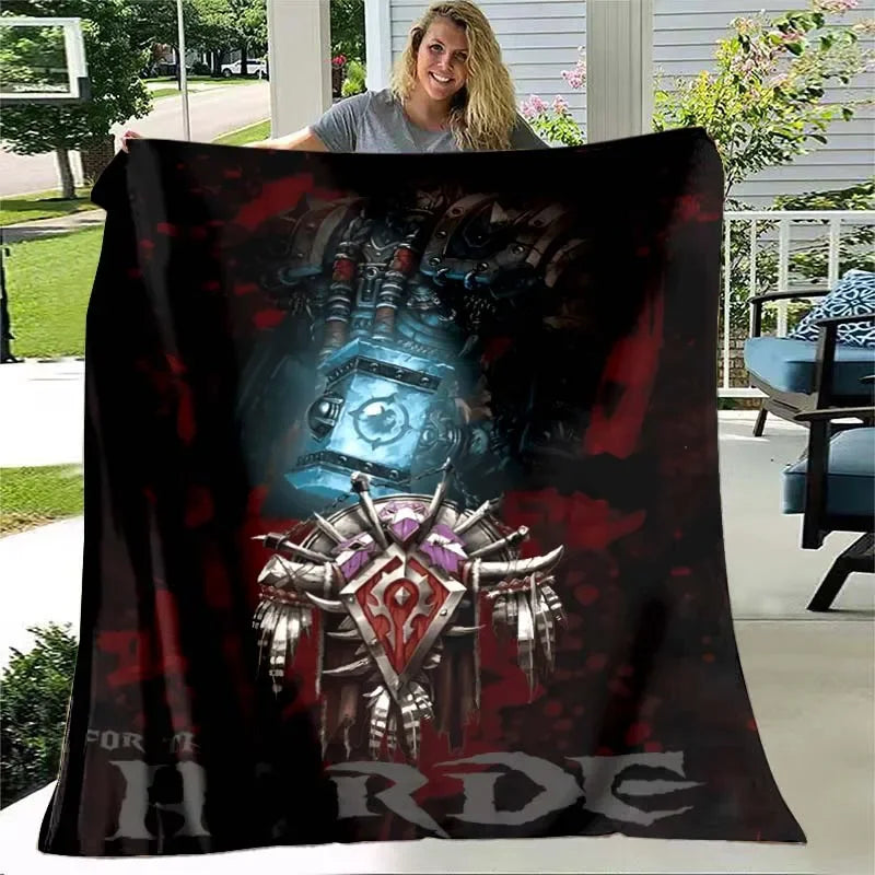 3D World of Warcraft pattern printed blanket bedroom living room home decor picnic blanket child room bed blankets birthday gift