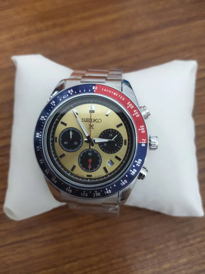 Seiko Fashion Multi functional Watch Business Leisure Sports Quartz Watch Calendar Waterproof Quartz Watch