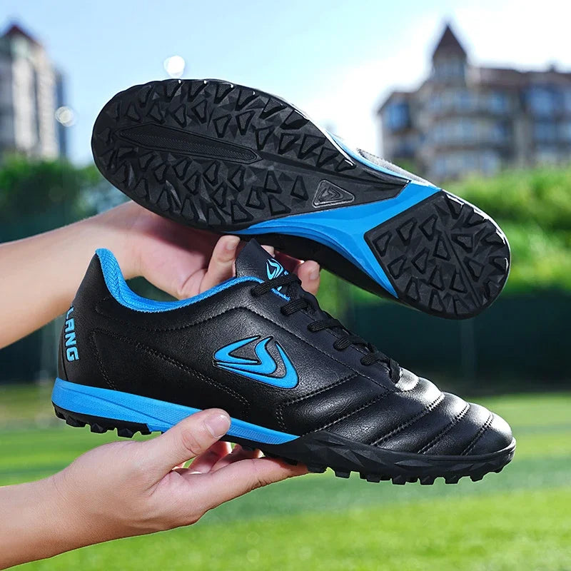 Męskie buty piłkarskie, młodzieżowe buty do futbolu, oddychające, wygodne, sportowe buty treningowe, buty z kolcami, oryginalne buty piłkarskie dla dzieci
