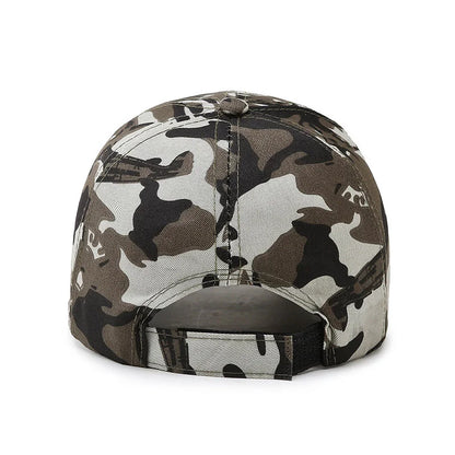 Adjustable Baseball Cap Summer Sunscreen Hat Camouflage Camo Camping Hiking Fishing Caps