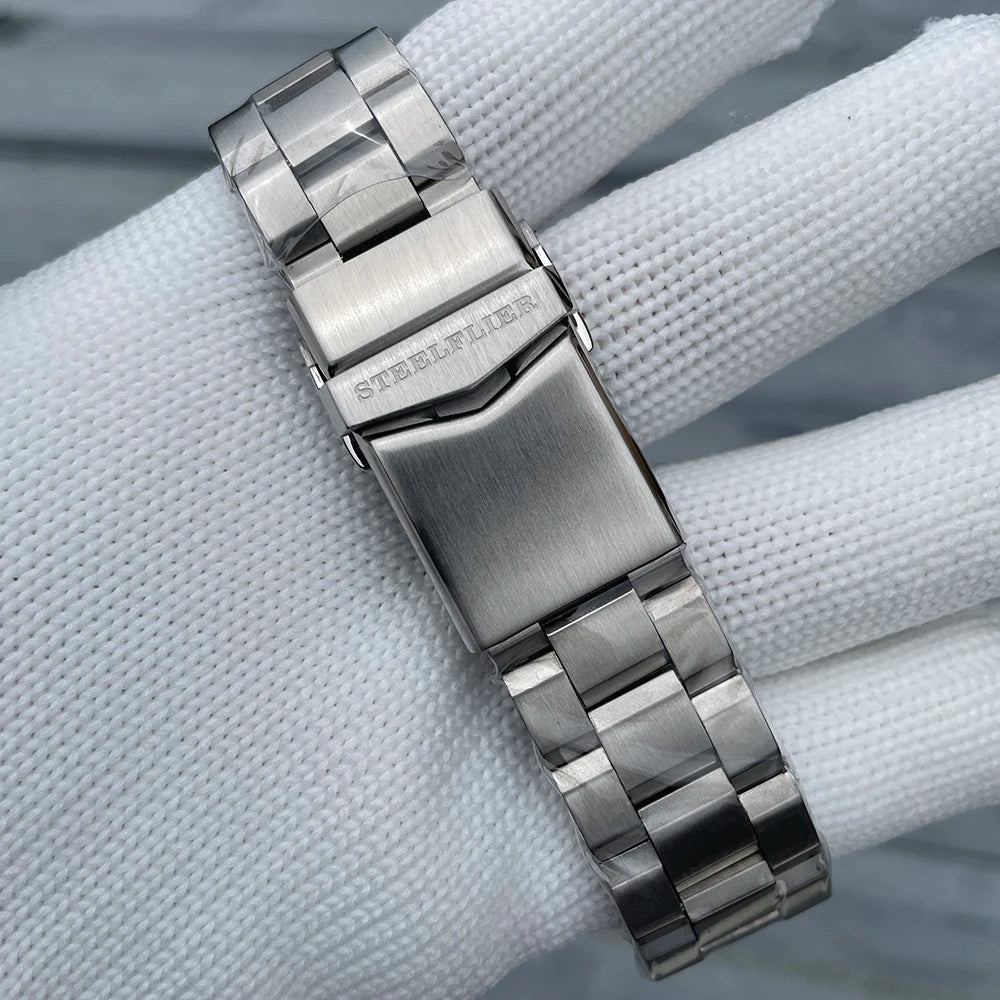 STEELFLIER SF793 NEW Automatic Mechanical Luxury Wristwatch NH34 Movement Synthetic Sapphire 20Bar Waterproof Men Luminous Watch