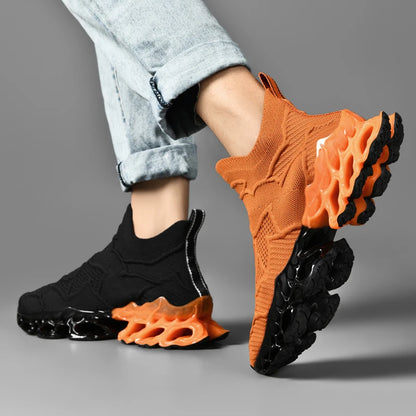 Chaussure Homme Chaussures de course respirantes pour hommes, baskets décontractées pour hommes, chaussures de tennis pour hommes, entraîneur de course, mocassins à la mode, luxe