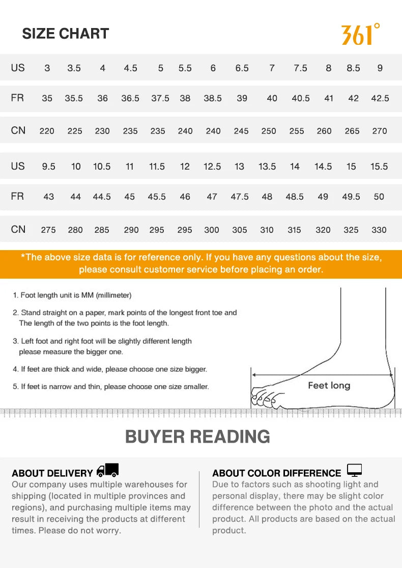 361 Degrees Furious ET Men's Running Shoes Carbon Plate Racing Marathon Rebound Breathable Cushioning Male Sneakers 672512216F
