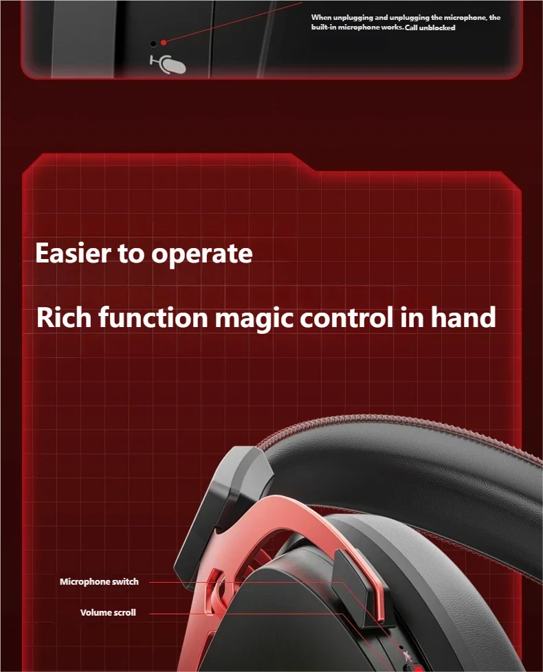 Acer 2.4GHz Wireless Gaming Headsets 7.1 Surround Sound Bluetooth Gaming Headset with Mic for PS5, PS4, PC, Switch Stereo Sound