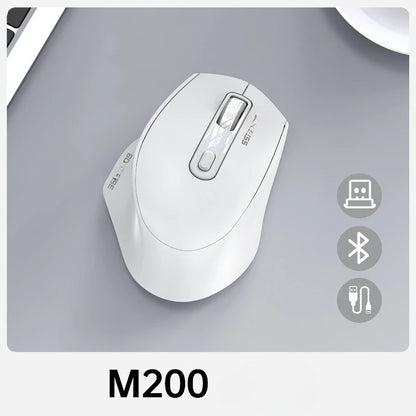 USB Wired Mouse RGB Backlight Silent Ergonomic Mouse with Adjustable DPI for PC, Laptop, Office, Gaming & Home Use