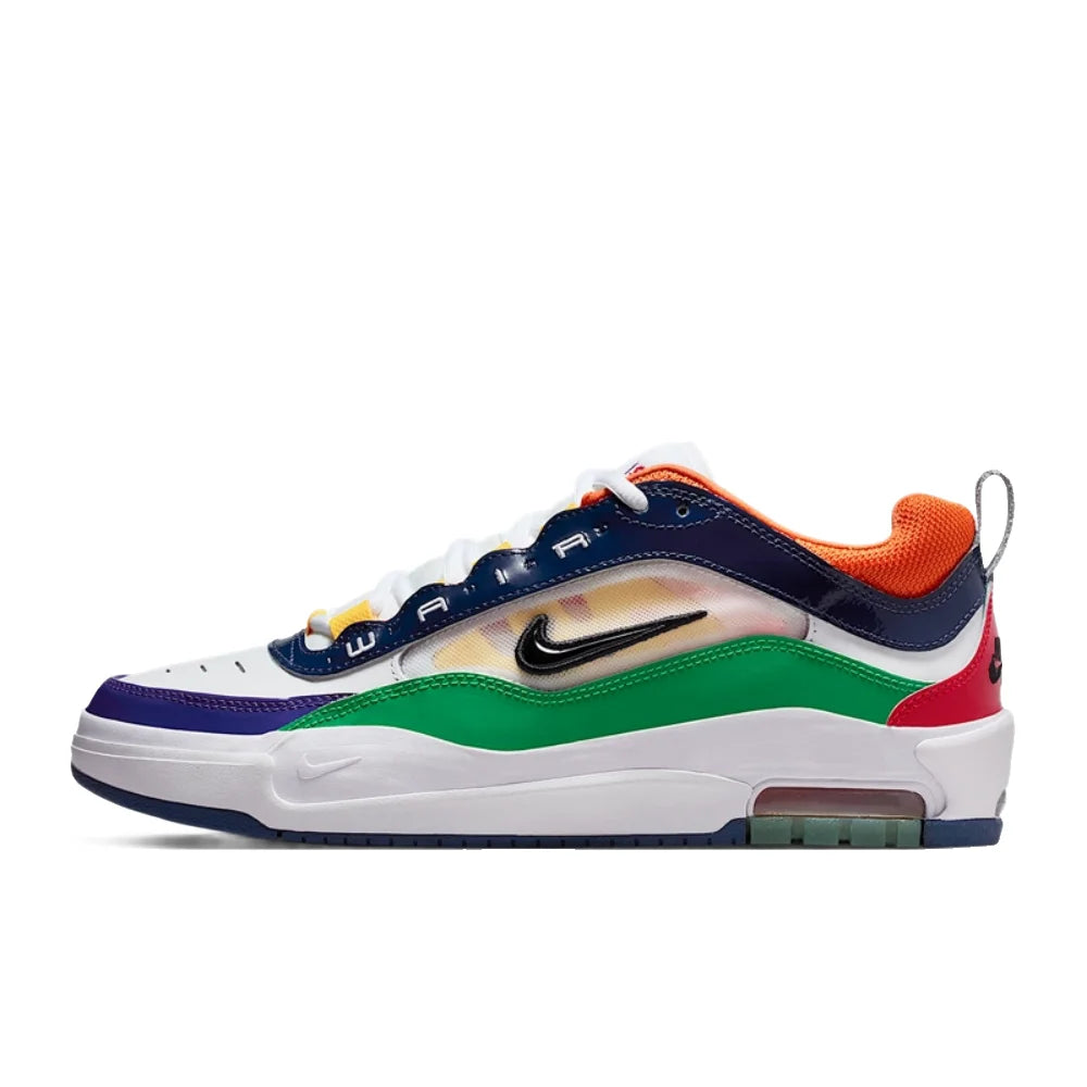 Nike SB Ishod 2 Low-Top Skate Shoes Men's Red/White FB2393-100