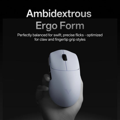 Rapoo VT0 Air MAX Wireless Gaming Mouse, 8K Wireless Polling Rate, 39g Ultra-Lightweight Esports Mouse, 30000 DPI Optical Gaming Mouse