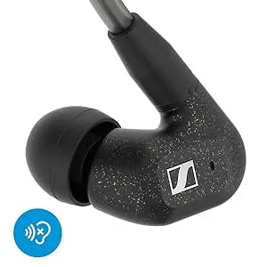 Sennheiser IE 300 HiFi Wired In-Ear Earphones TrueResponse Dynamic Driver Studio Monitoring Earbuds with Detachable Cable
