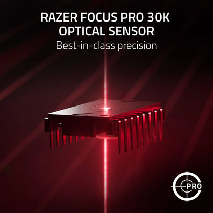 Razer Viper V3 HyperSpeed Wireless Esports Gaming Mouse with Focus Pro 30K Optical Sensor, Gen-2 Mechanical Switches, 6 Programmable Buttons, Lightweight Gaming Mouse