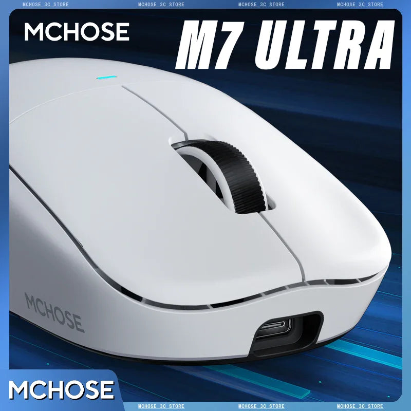MCHOSE M7 Ultra Εργονομικό Gaming Mouse PAW3950 Super Sensor TOPSPEED Ρυθμός αναφοράς 8000Hz Ελαφρύς σχεδιασμός Realtek Master Mice