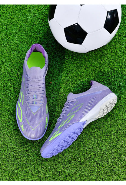 New Men Soccer Shoes Match Football Boots Sneakers Non-Slip Grass Cleats High-quality Futsal Indoor Hot-selling High-top Outdoor