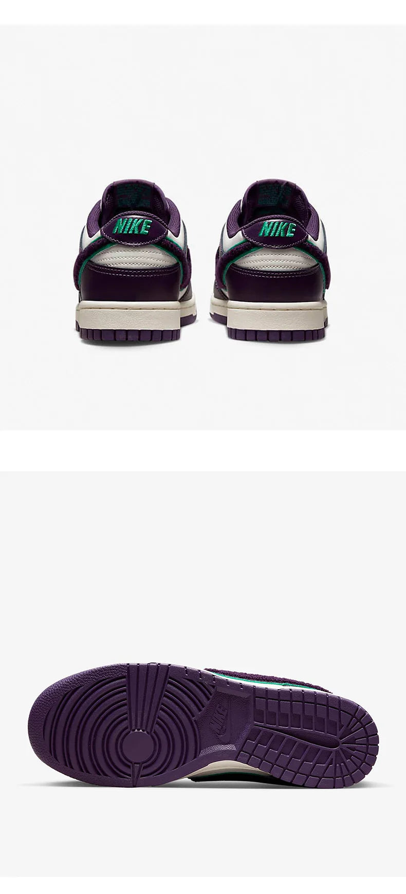 Nike Authentic Dunk Low Men's Durable Low-top Casual Shoes DQ7683-100