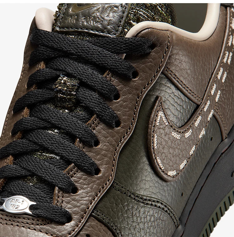 Oryginalne jesienne męskie buty codzienne Nike z niską cholewką i sznurowaniem, odporne na zużycie, model IQ1122-320