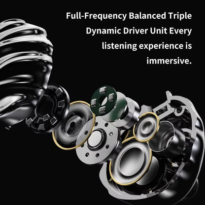 TRN SHELL 4DD+1Planar Hybrid Drivers In-Ear Earpohne IEM 0.78mm Detachable Cable Wired HIFI Music Earbuds Nozzle Design Headset