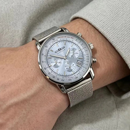 New Fashion Watch Zeppelin Airship Automatic Date Gift Commemorative Version Men's Retro Business Leisure Men's Watch