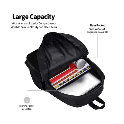 Mochila Escolar Infantil com Lancheira e Estojo, Design de Jogo Popular F-FortniteS, Mochila Escolar para Rapazes e Raparigas, Presente Ideal