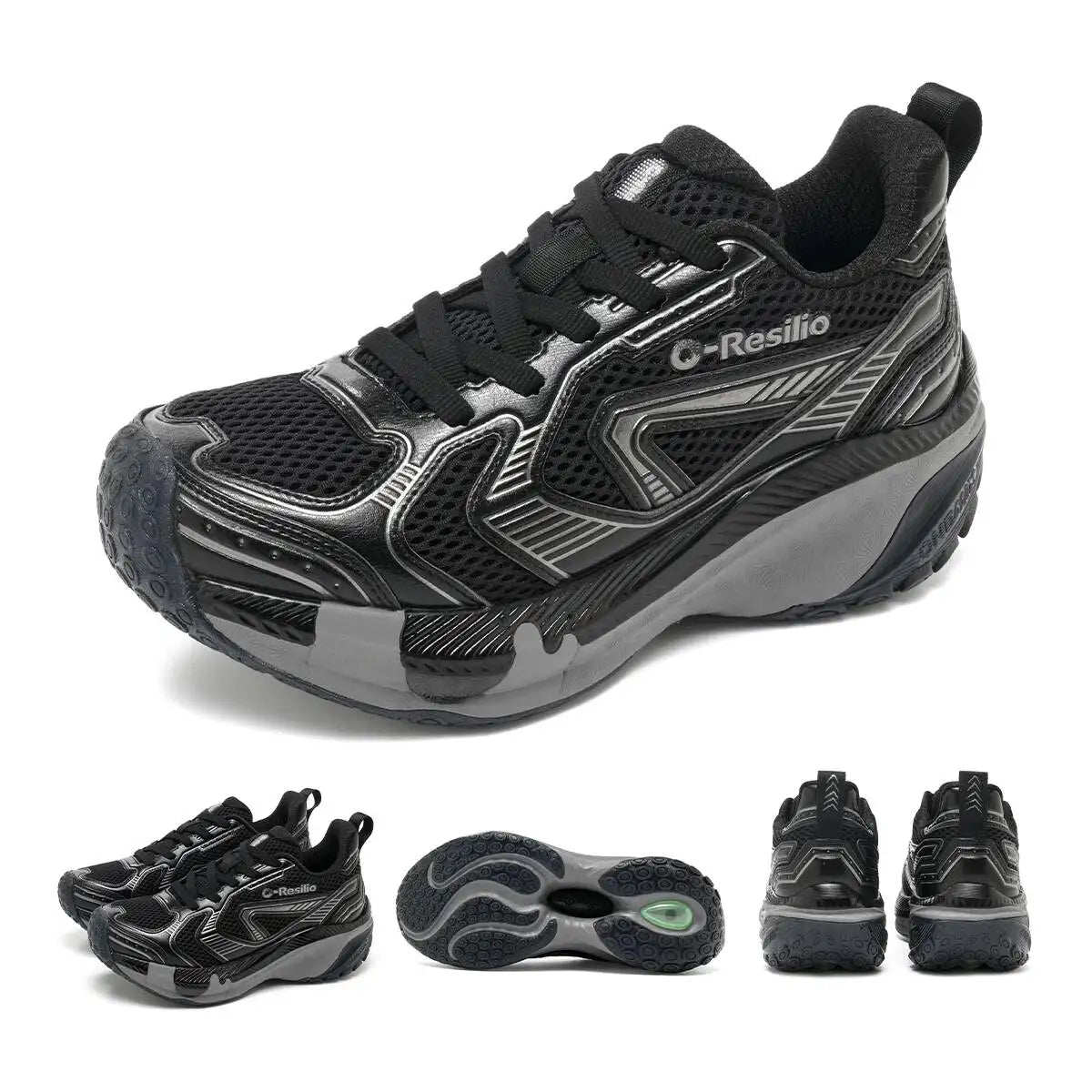 ONEMIX Baskets légères pour homme avec amorti, chaussures de sport et de course à amorti, chaussures décontractées pour femme, souples et élastiques 25216