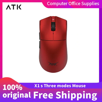 ATK X1 SE Wireless Gaming Mouse 26K DPI PAW3395 Sensor, Lightweight 2.4GHz Gaming Mouse for PC & Mac
