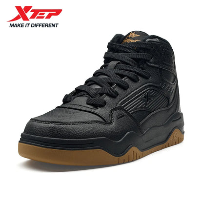 Sapatilhas Xtep Cutton para homem, estilo urbano, com amortecimento, macias, resistentes, envolvente, com rebote, para lazer e atividades ao ar livre, 875319370003