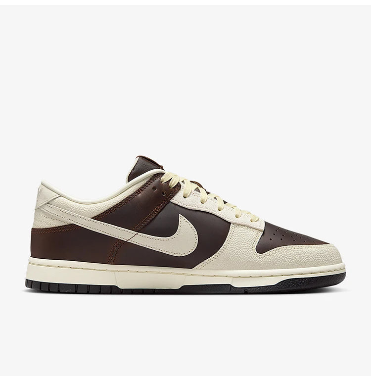 Nike Authentic Dunk Low Men's Durable Classic Leather Breathable Sneakers IH7333-200