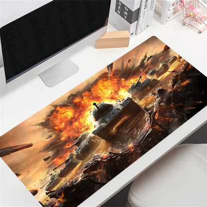 HD Custom World of tanks Large Game Mousepad Large SIze Anime Mouse Pad Personalized for CS GO Zelda World of warcraft Desk Mats