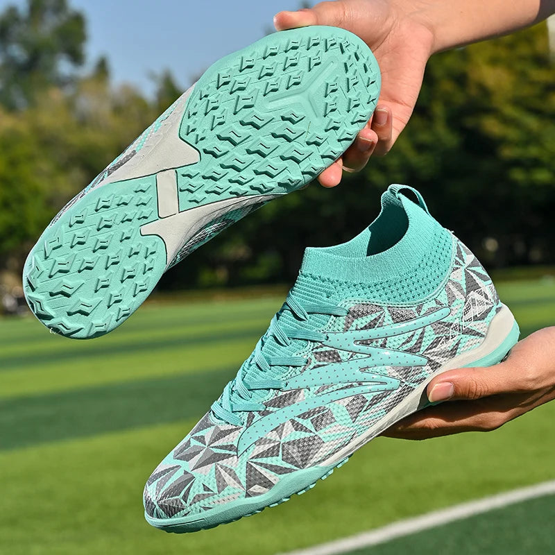 Męskie buty piłkarskie, oddychające, sportowe, treningowe, z kolcami, do futsalu, na sztuczną murawę i trawę, z dostawą bezpośrednią do klienta