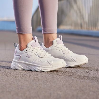 361 Degrees Women's Running Sports Shoes Shock Absorption Rebound All-match Fashion Comfortable Sneakers Male 682232237