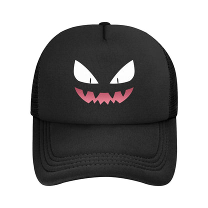 Pikachu Pokeball Mesh Baseball Cap Unisex Fitted Sun Hat Pokemoned  Hat Adjustable Snapback Caps Golf Hats Summer Trucker Caps