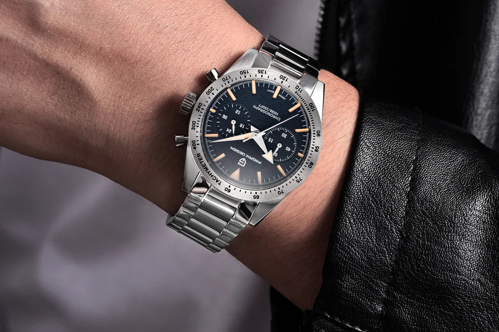 2026 New PAGANI DESIGN Retro Mens Watches Moon Quartz Watch For Men Speed Sports Chronograph AR Sapphire VK64 Clock Reloj Hombre