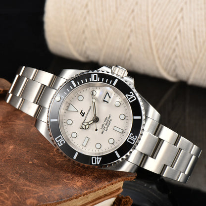 DWAYNE CAMPBELL Top Luxury NH35 Men's Automatic Mechanical Watch Waterproof Luminous Sapphire Glass Classic Business Wristwatch