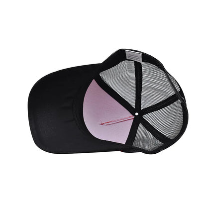 Cappellino da baseball per adulti, cappellino a rete, visiera curva poco profonda, cappello unisex, cappello estivo, cappello traspirante, cappellino da ombra, cappellino per primavera e autunno, cappellino hip hop aderente