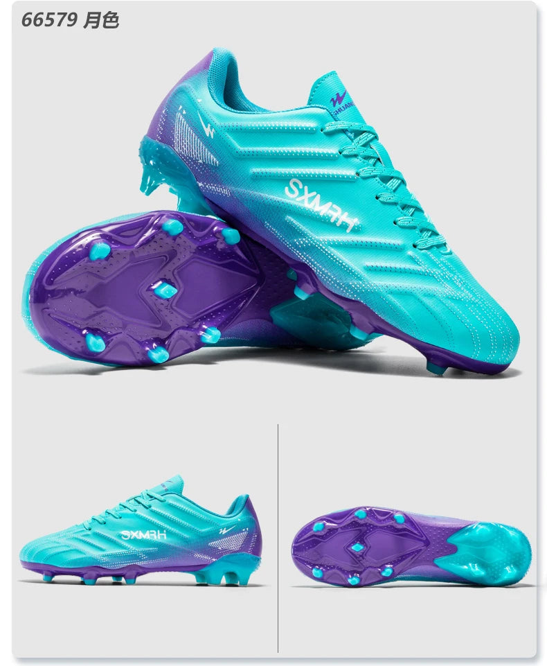 Buty piłkarskie Double Star Adult Youth AG – antypoślizgowe, wytrzymałe buty do piłki nożnej na sztuczną i naturalną trawę, przeznaczone do treningów i meczów, dla mężczyzn i kobiet