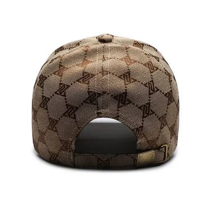 Four Seasons New Sunscreen Baseballkasket med tre syede linjer til mænd og kvinder, casual kasket, netrød, distressed, 1841 Hat