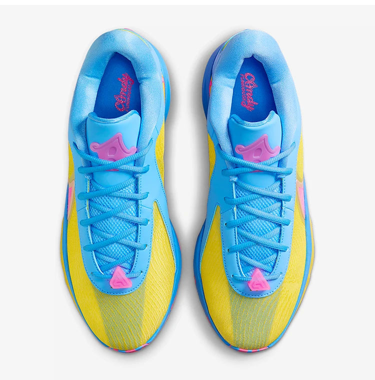 Nike Ufficiali Autentiche Nuove Scarpe da Basket da Uomo Ammortizzate e Resistenti all'Usura HF1819-700