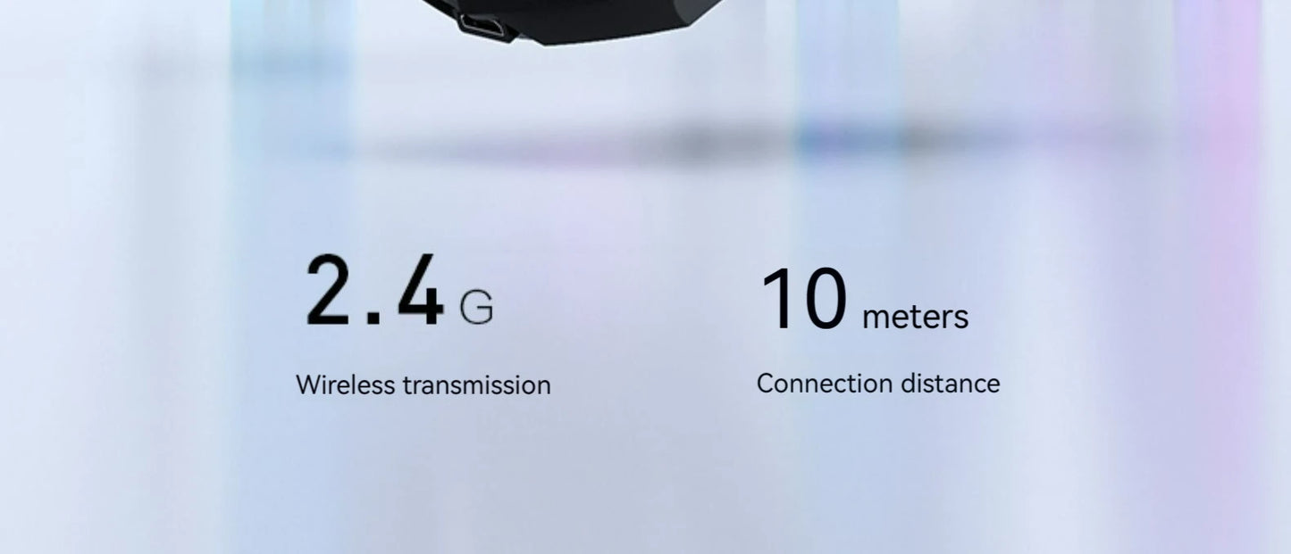 Inphic F1 Rechargeable Wireless Mouse, Bluetooth & 2.4G Silent Wireless Mouse with 6 Buttons, Adjustable DPI, Ergonomic Gaming & Office Mouse for Laptop, PC & Tablet